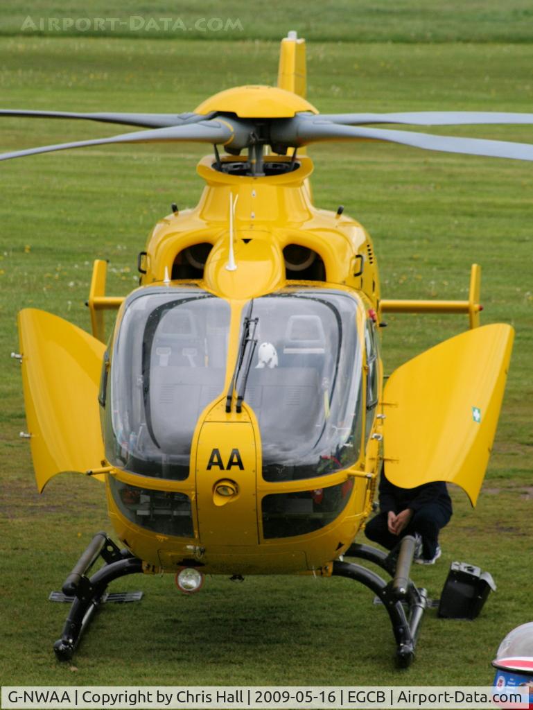 G-NWAA, 2005 Eurocopter EC-135T-2 C/N 0427, North West Air Ambulance at the Barton Fly-in and Open Day
