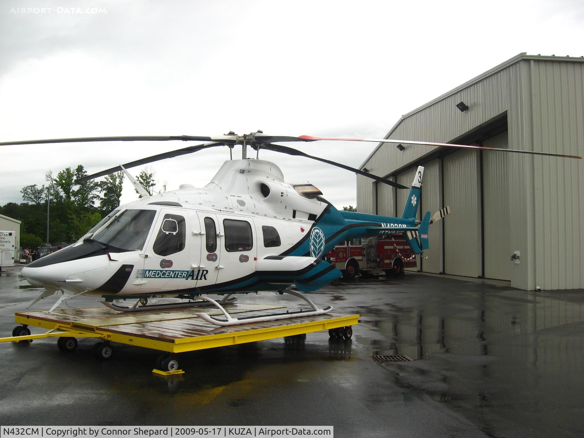 N432CM, 2002 Bell 430 C/N 49092, CMC helicopter at open house event