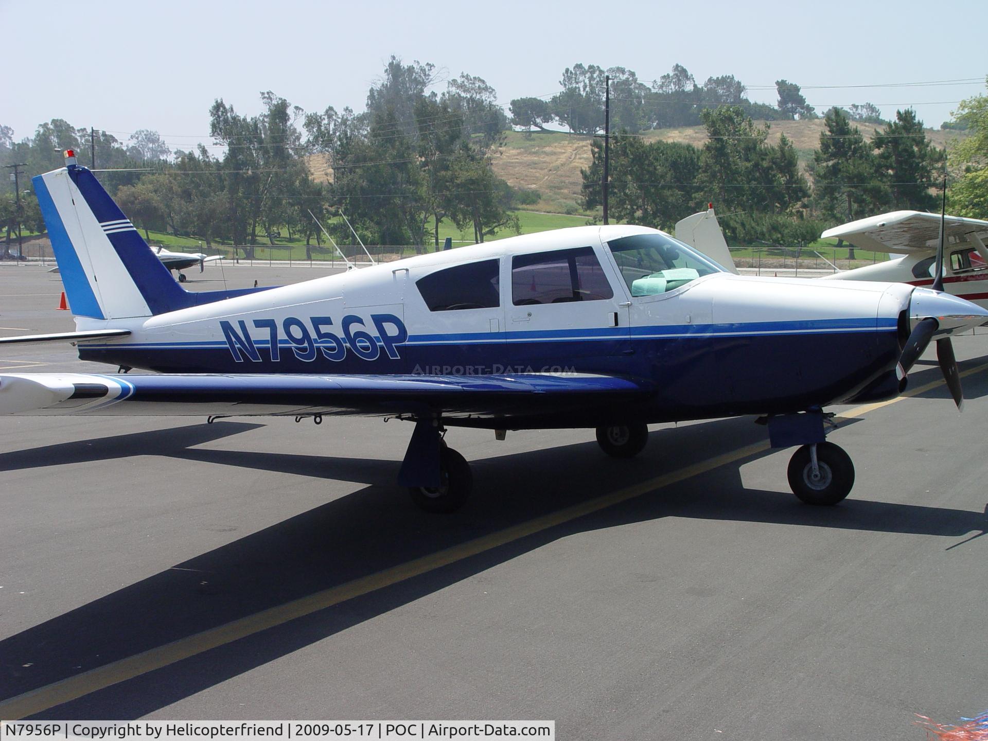 N7956P, Piper PA-24-250 Comanche C/N 24-3193, Parked for display