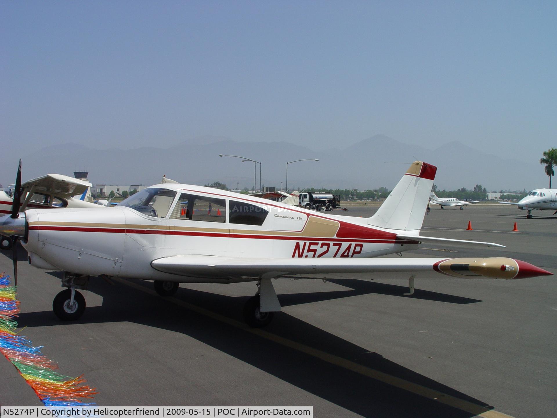 N5274P, 1958 Piper PA-24-250 Comanche C/N 24-313, On display