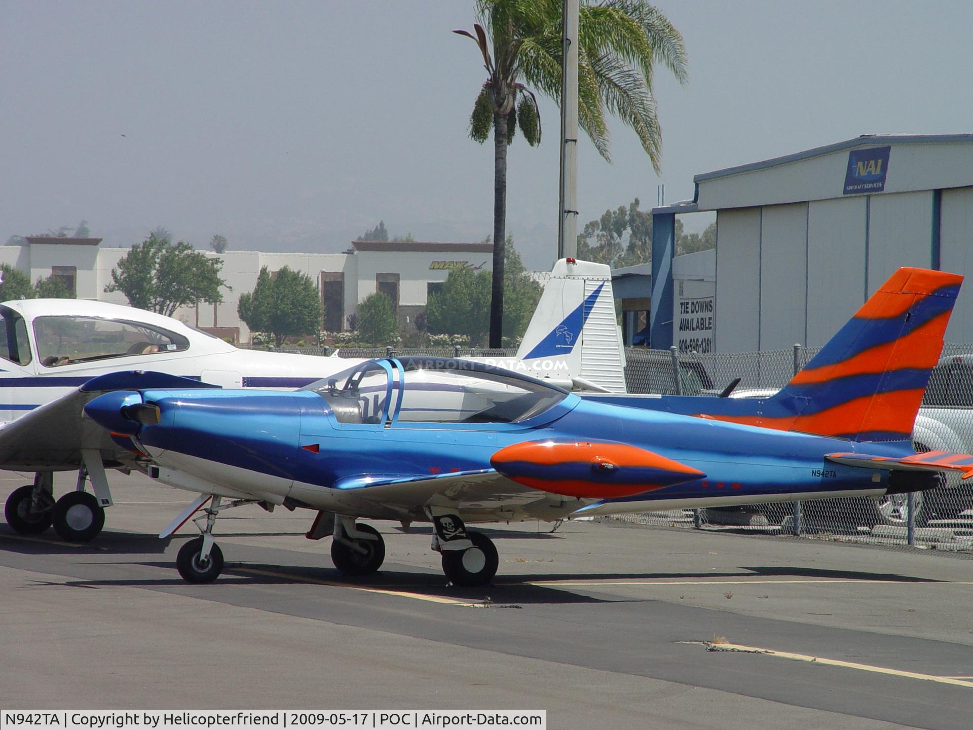 N942TA, 1971 SIAI-Marchetti F-260B C/N 11-11, Parked in transient parking