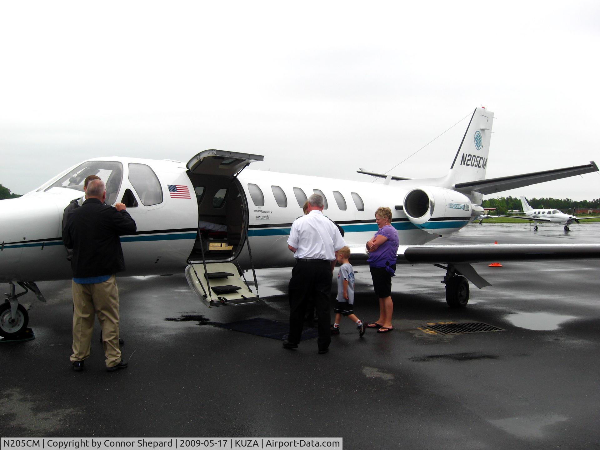 N205CM, 1994 Cessna 560 Citation V C/N 560-0250, Citation V on display