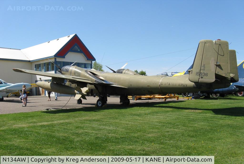 N134AW, 1969 Grumman OV-1C Mohawk C/N 140C, 2009 Blaine Aviation Weekend