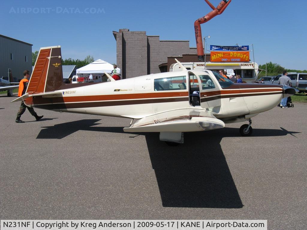 N231NF, 1980 Mooney M20K C/N 25-0321, 2009 Blaine Aviation Weekend