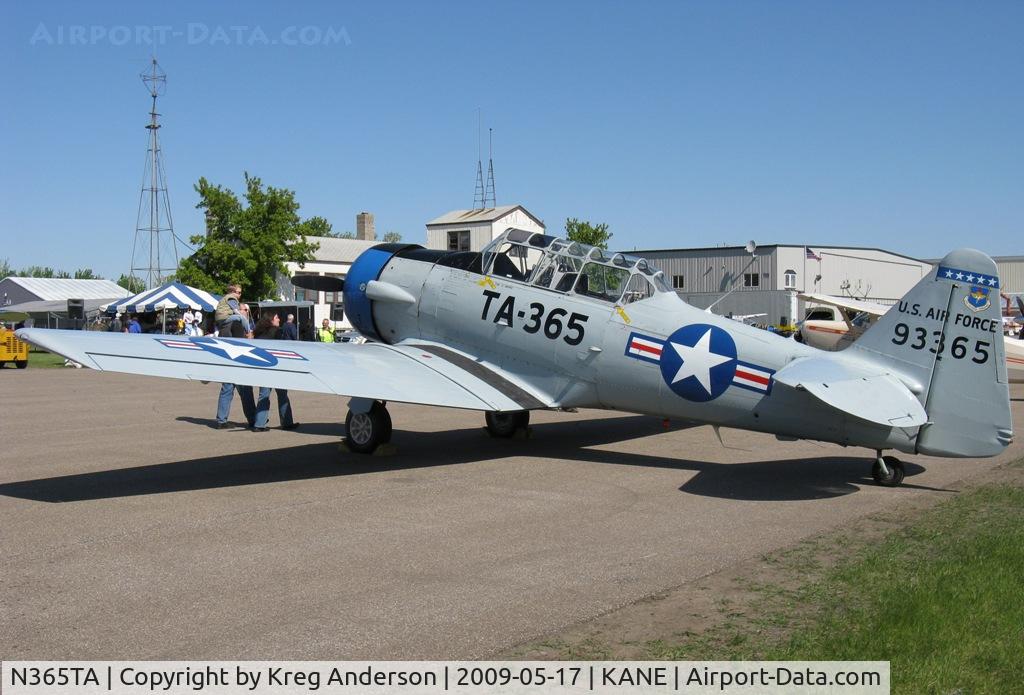 N365TA, 1951 North American T-6G Texan C/N 168-479, 2009 Blaine Aviation Weekend
