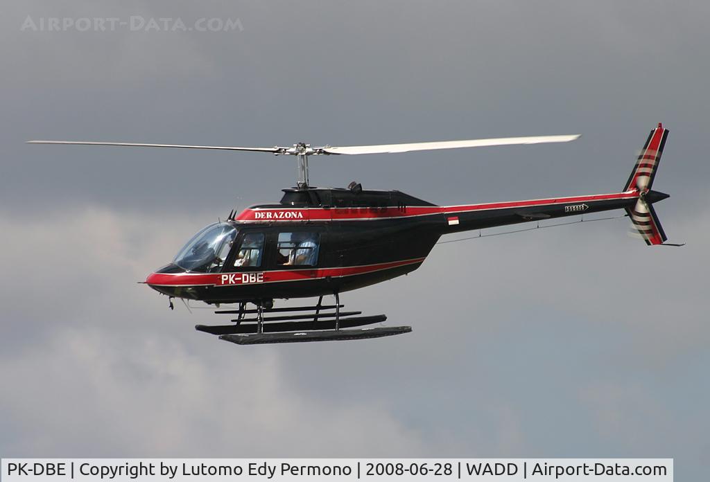 PK-DBE, 1969 Bell 206A JetRanger C/N 376, Derazona Helicopter