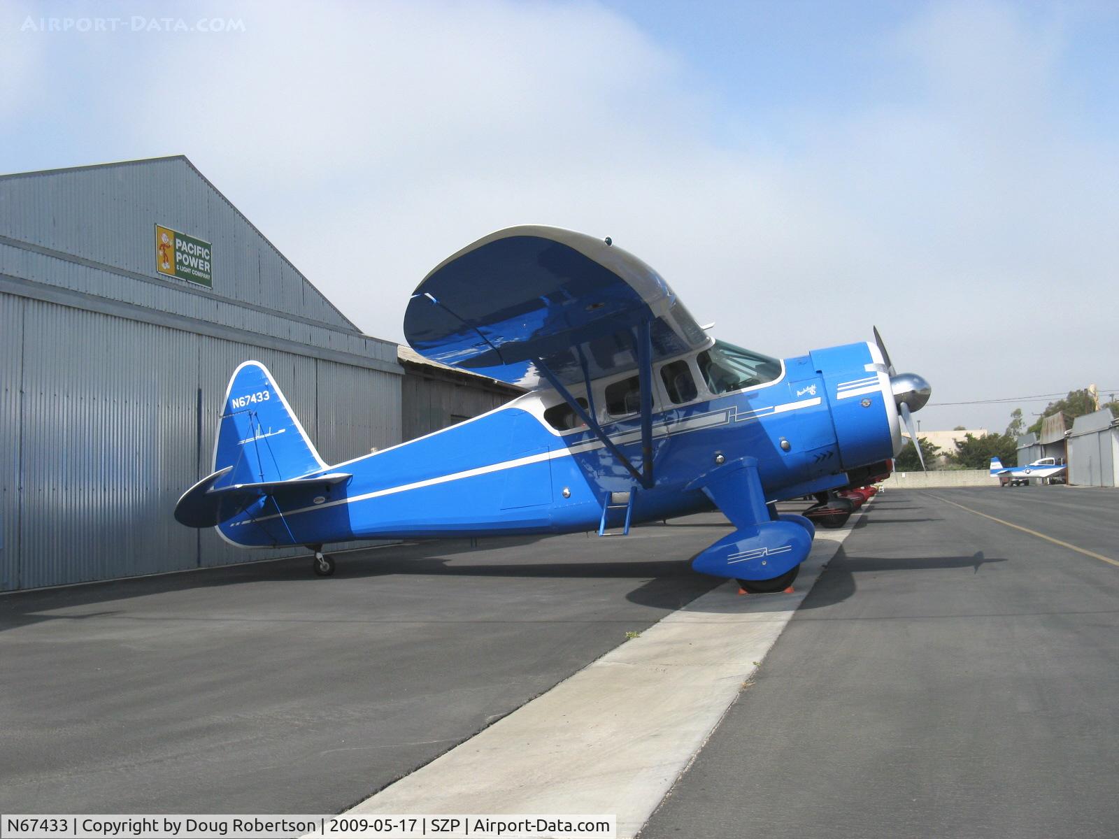 N67433, 1942 Howard Aircraft DGA-15P C/N 563, 1942 Howard DGA-15P Archibald 'B', P&W R-985 Wasp Jr. 450 Hp
