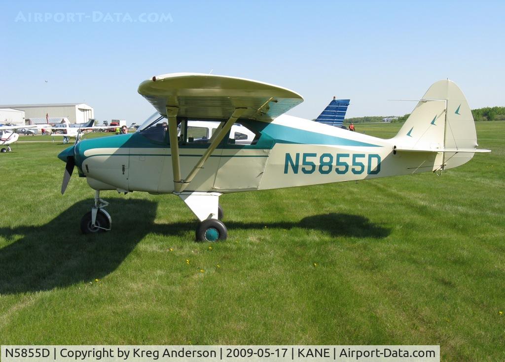 N5855D, 1956 Piper PA-22-150 C/N 22-4534, 2009 Blaine Aviation Weekend