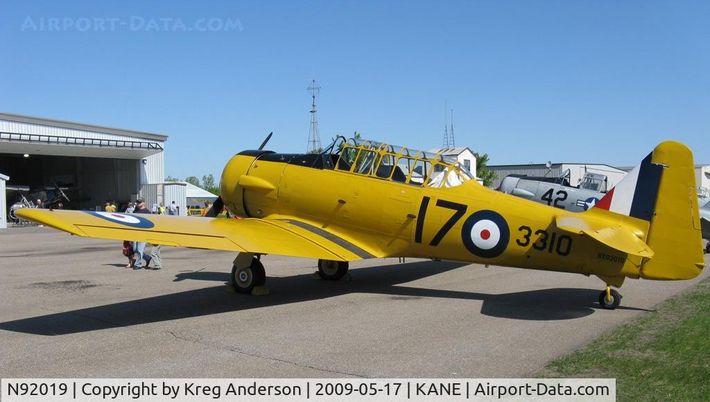 N92019, 1941 Canadian Car & Foundry T-6 Harvard Mk.II C/N 07-184, 2009 Blaine Aviation Weekend