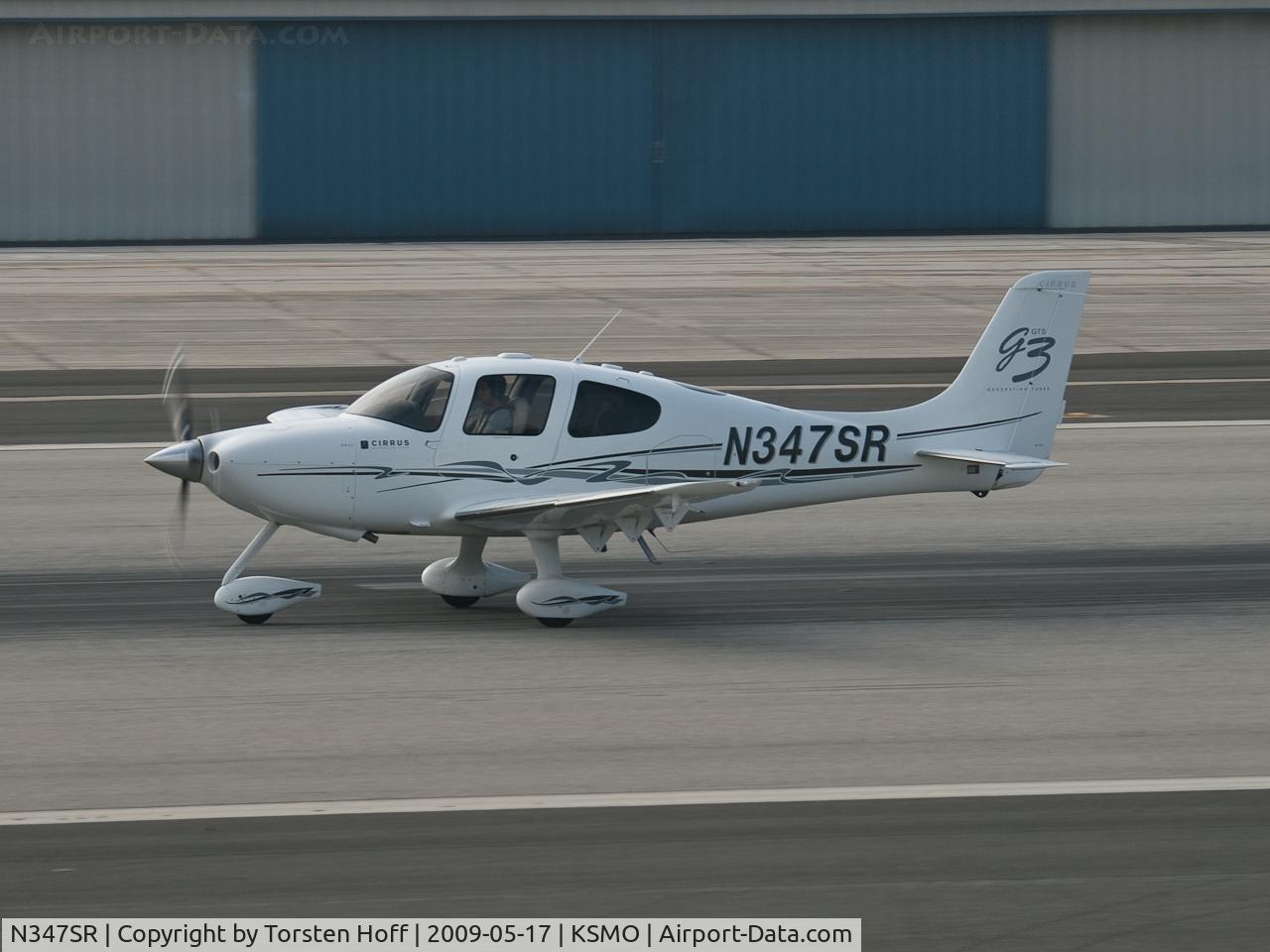 N347SR, 2007 Cirrus SR22 G3 GTS C/N 2575, N347SR departing from RWY 21