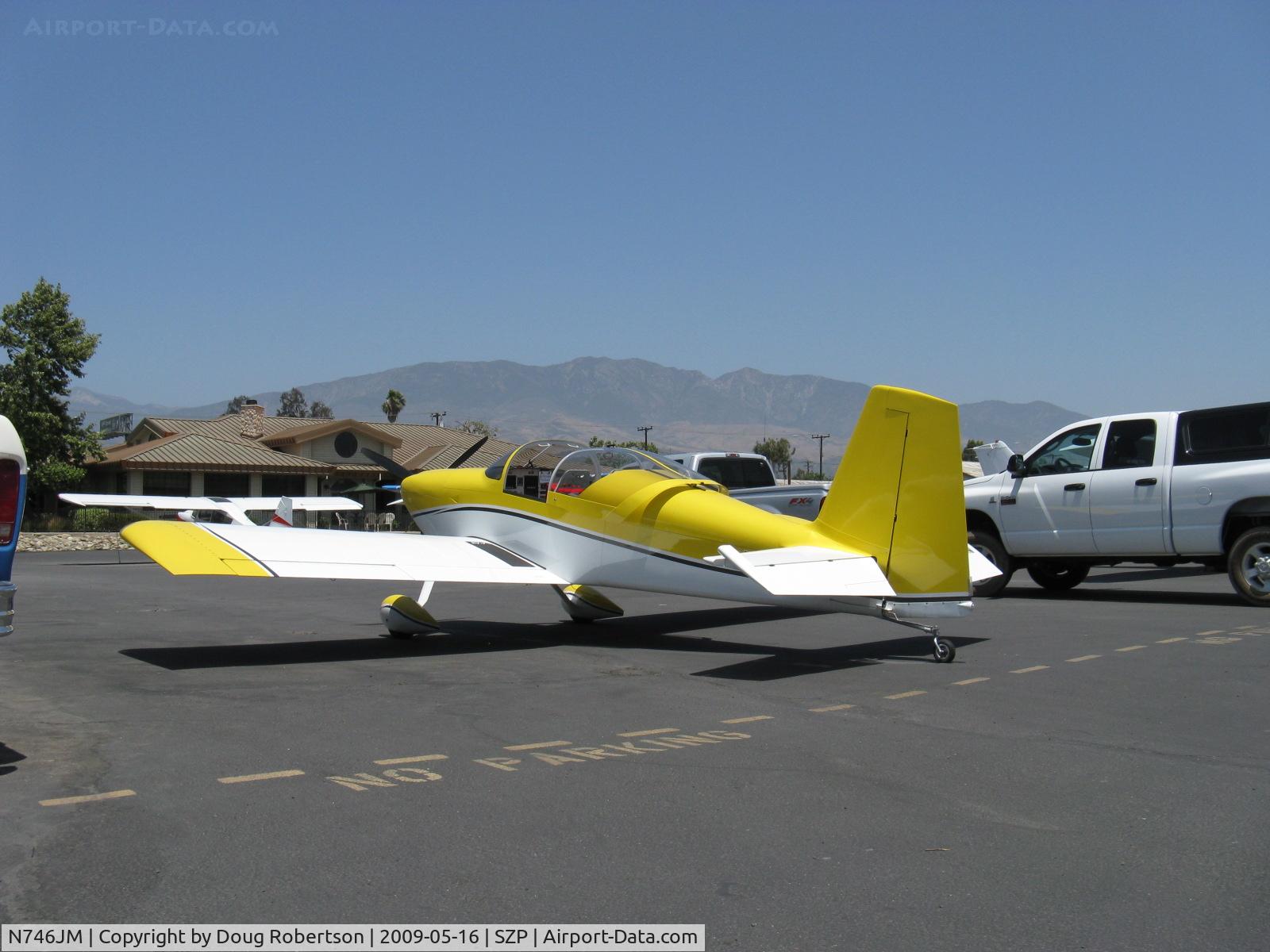 N746JM, 2007 Vans RV-7 C/N 71695, 2007 Malherbe/Malherbe VAN's RV-7