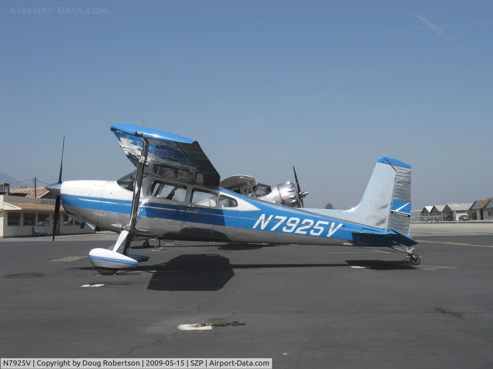 N7925V, 1966 Cessna 180H Skywagon C/N 18051825, 1966 Cessna 180H, Continental O-470 230 Hp, long-range extra fuel-24 gallons in outer wing tanks, highly mirror polished