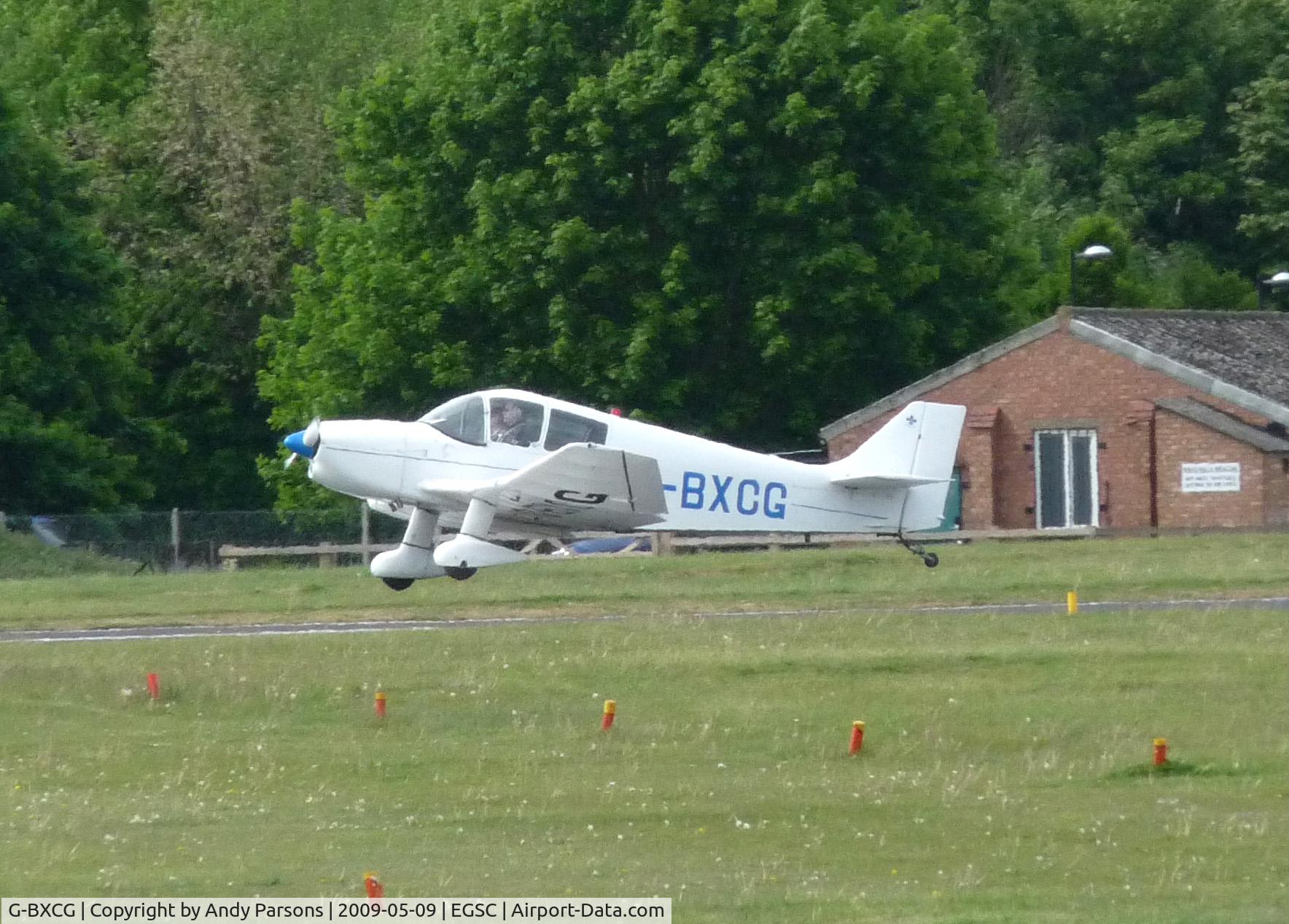 G-BXCG, 1997 Jodel 250  Replica C/N PFA 299-13146, Landing at Cambridge