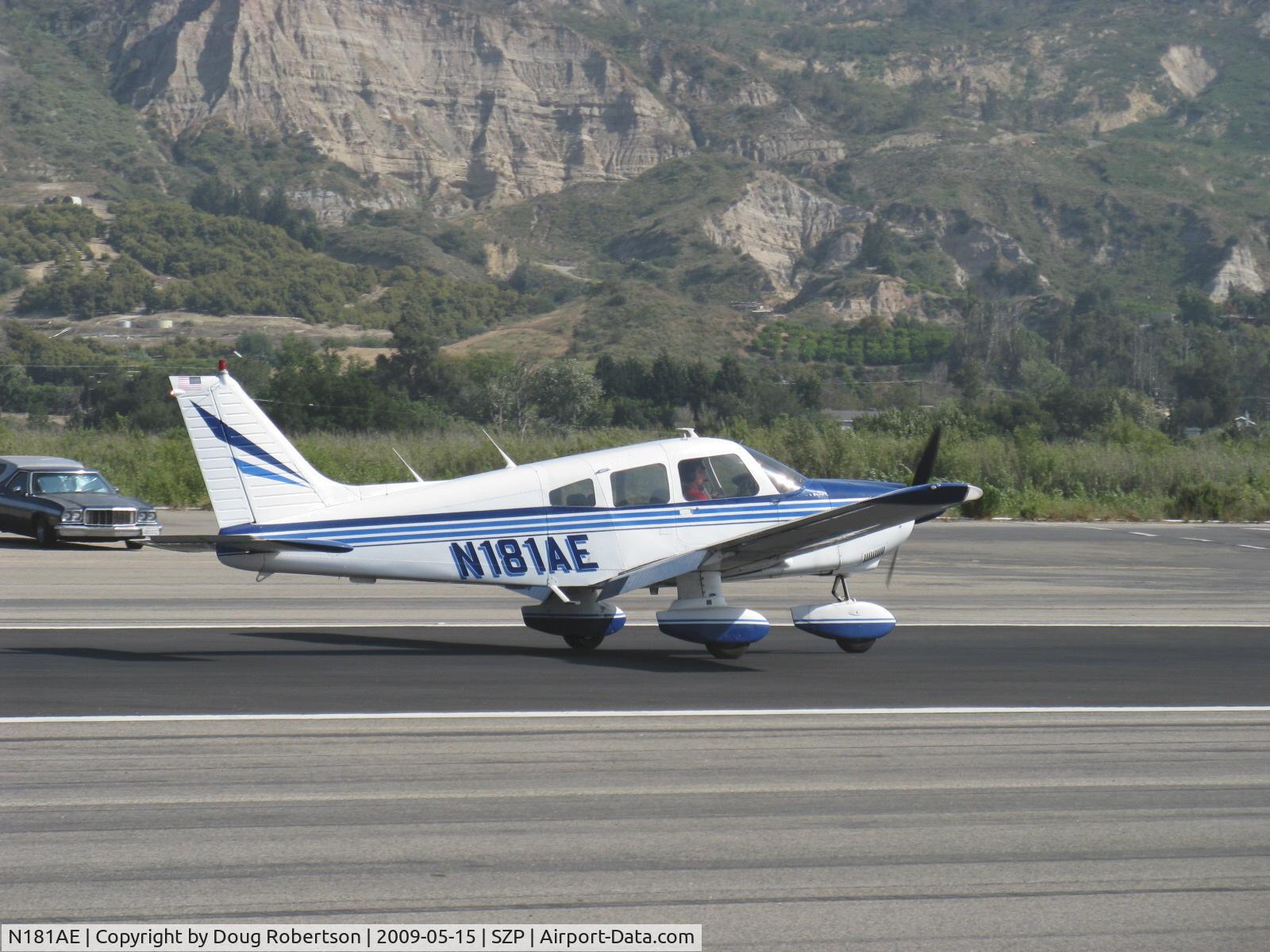 N181AE, 1977 Piper PA-28-181 C/N 28-7890235, 1977 Piper PA-28-181 ARCHER II, Lycoming O-360-A4M 180 Hp