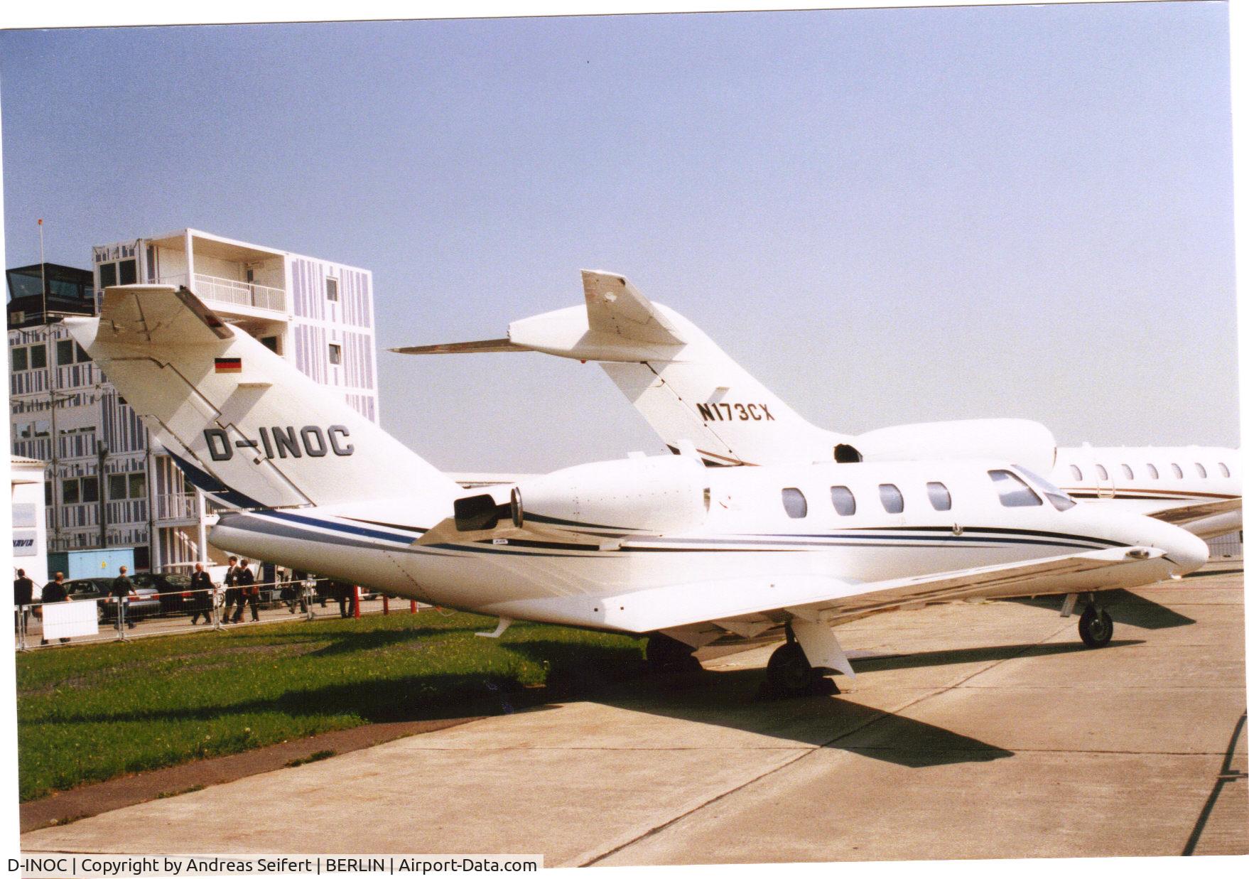 D-INOC, 2001 Cessna 525 CitationJet CJ1 C/N 525-0477, Berlin ILA 2002