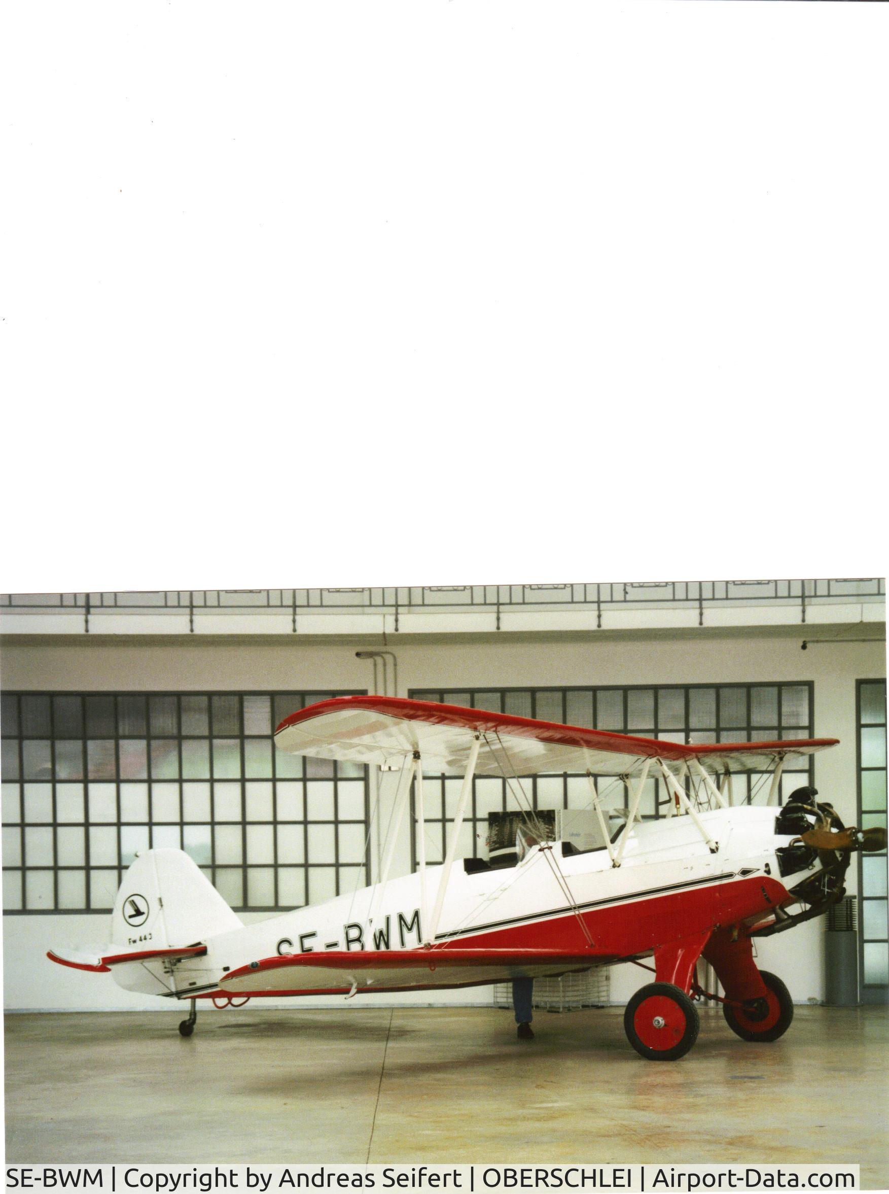 SE-BWM, 1939 Focke-Wulf Sk12 Stieglitz (Fw-44J) C/N 655, Oberschleissheim 2003