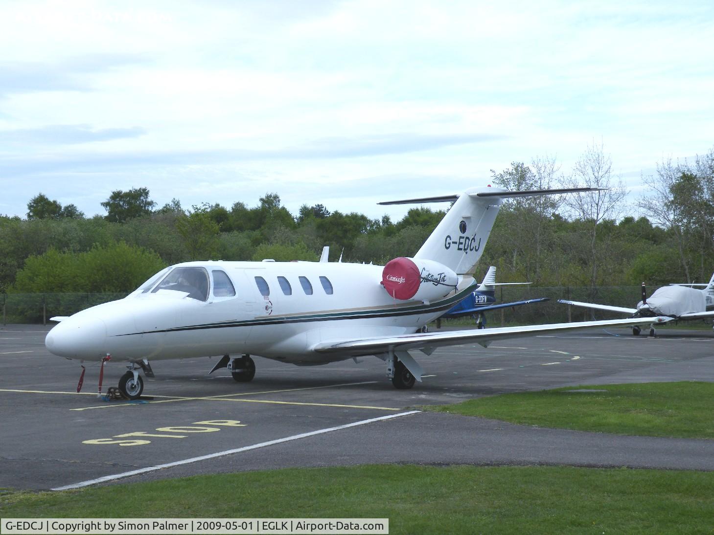 G-EDCJ, 1995 Cessna 525 CitationJet CJ1 C/N 525-0105, Cessna 525