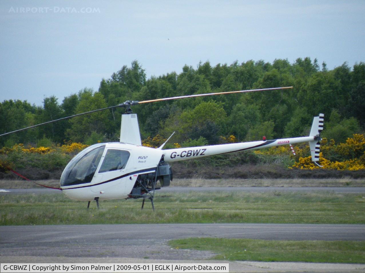 G-CBWZ, 2000 Robinson R22 Beta C/N 3101, R22
