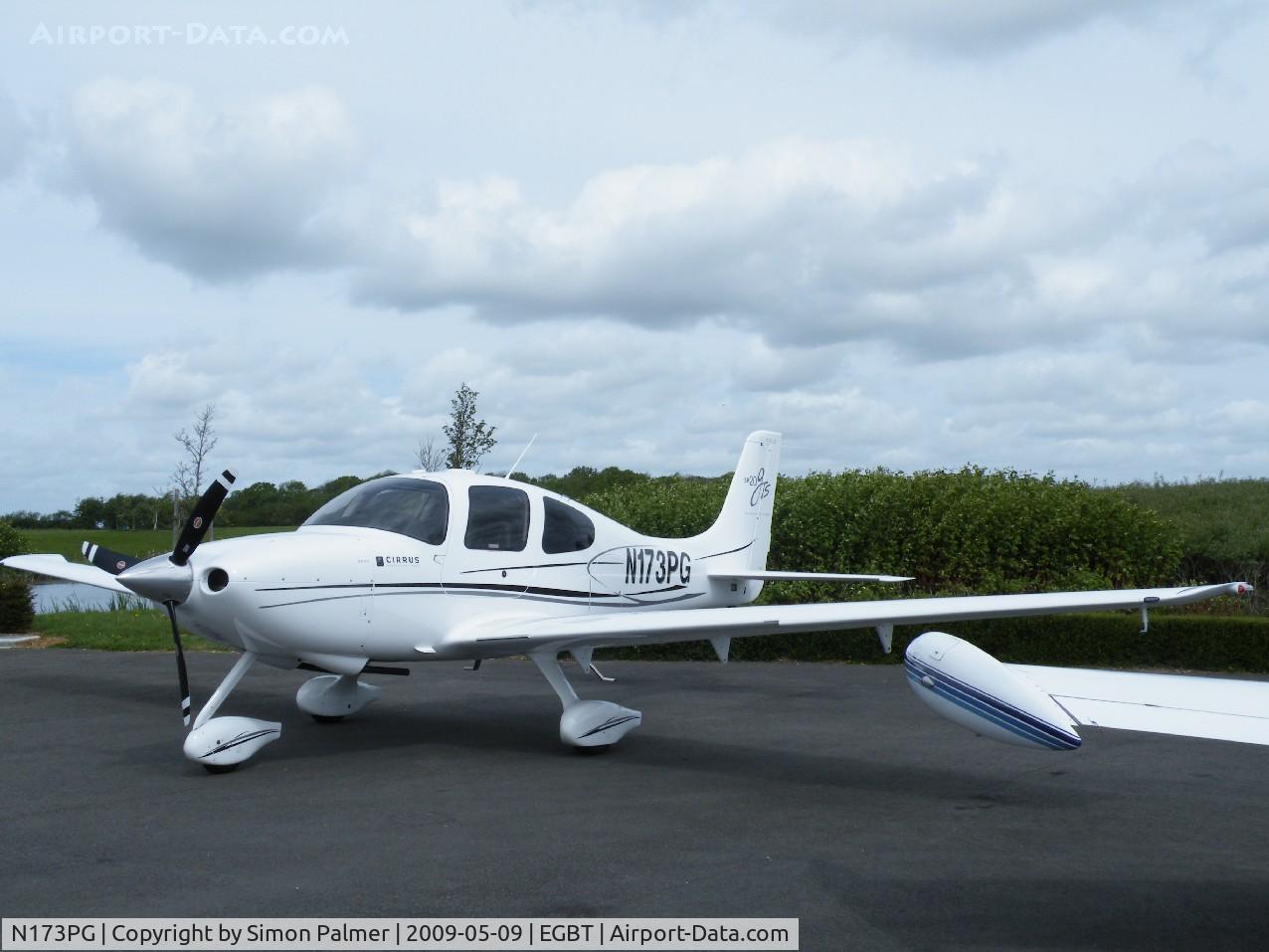 N173PG, 2008 Cirrus SR20 G3 GTS C/N 1962, Cirrus at Turweston