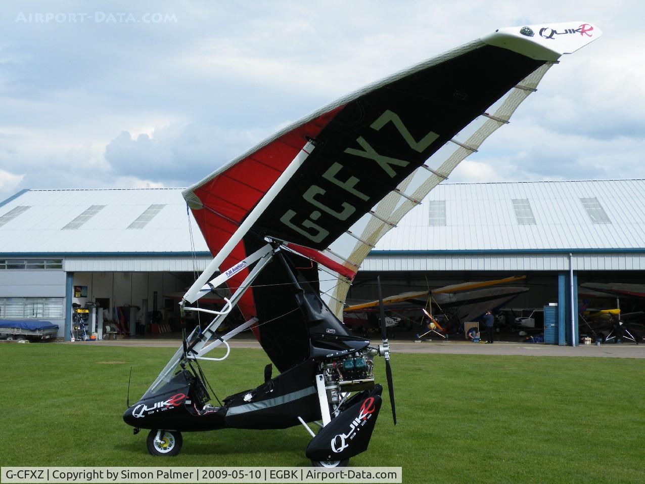 G-CFXZ, 2009 P&M Aviation QuikR C/N 8444, Microlight at Sywell
