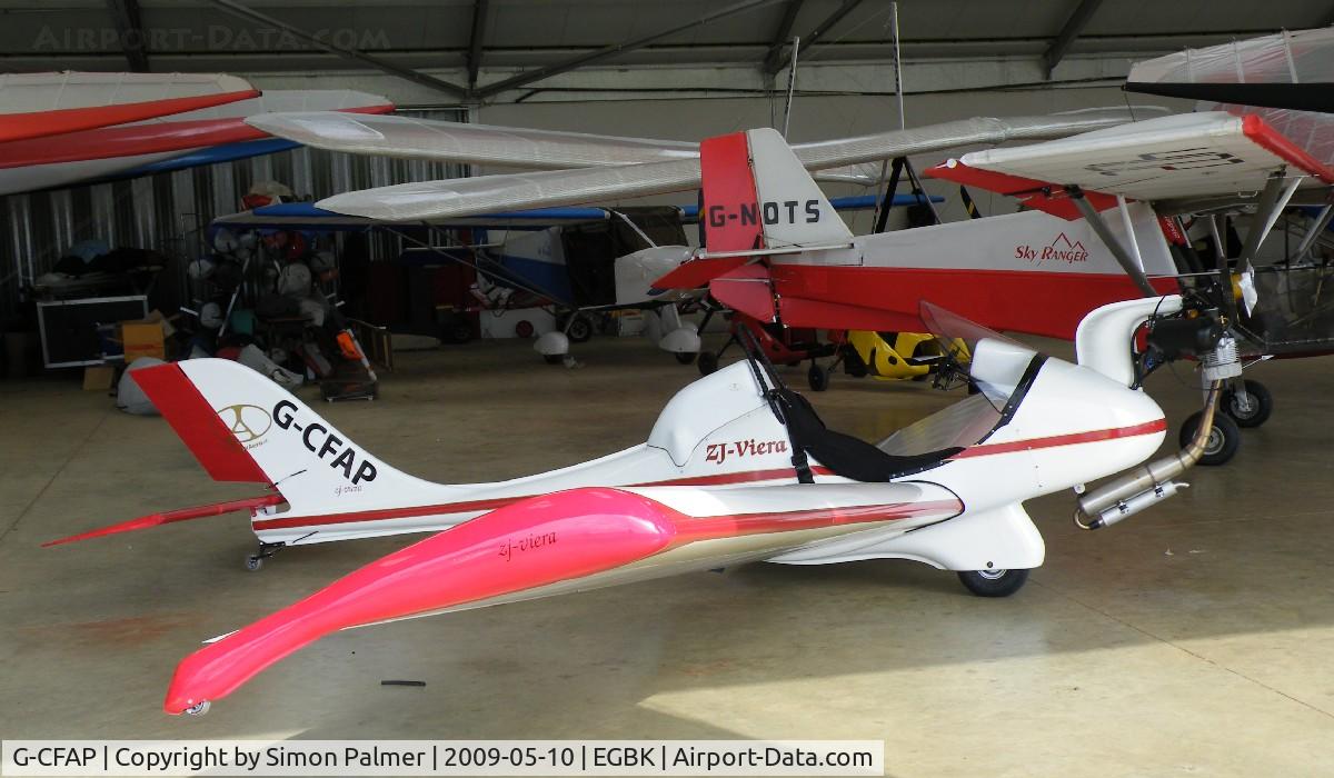 G-CFAP, 2008 Interplane ZJ-Viera C/N A5/08M, ZJ-Vierra microlight at Sywell, believed to be a different aircraft to the one shown in 2008