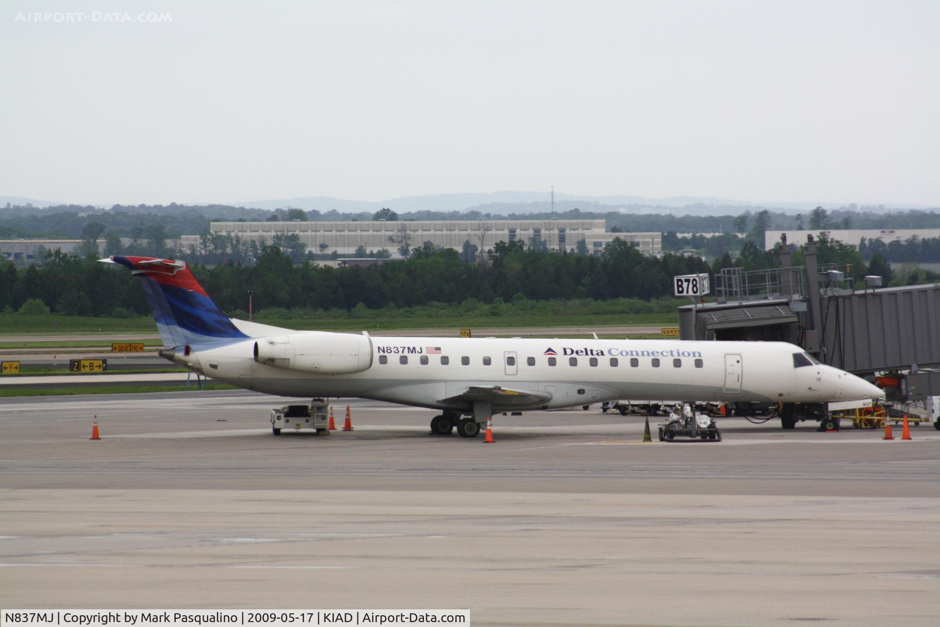 N837MJ, 2001 Embraer EMB-145LR C/N 145367, EMB-145LR