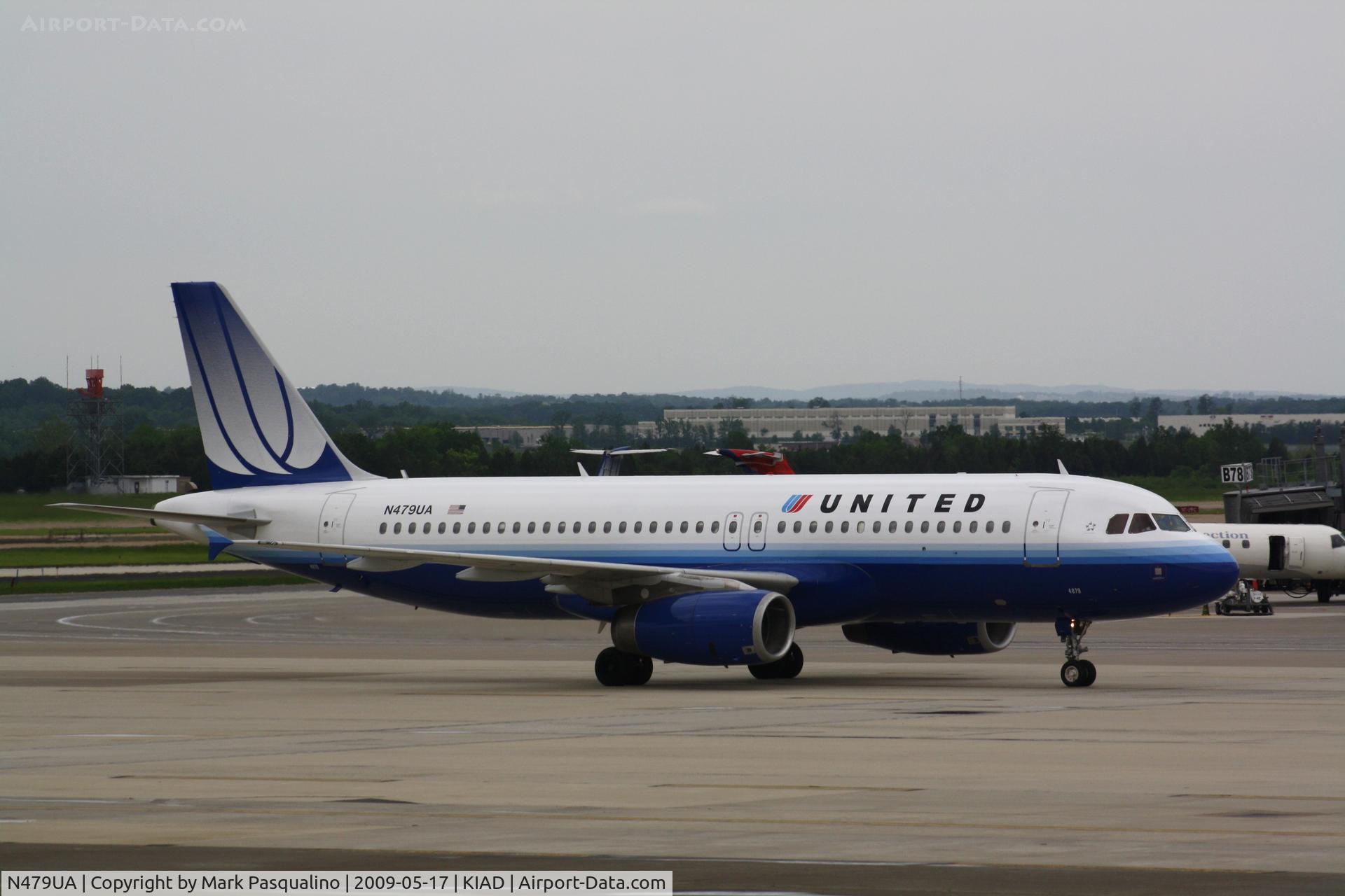 N479UA, 2001 Airbus A320-232 C/N 1538, Airbus A320