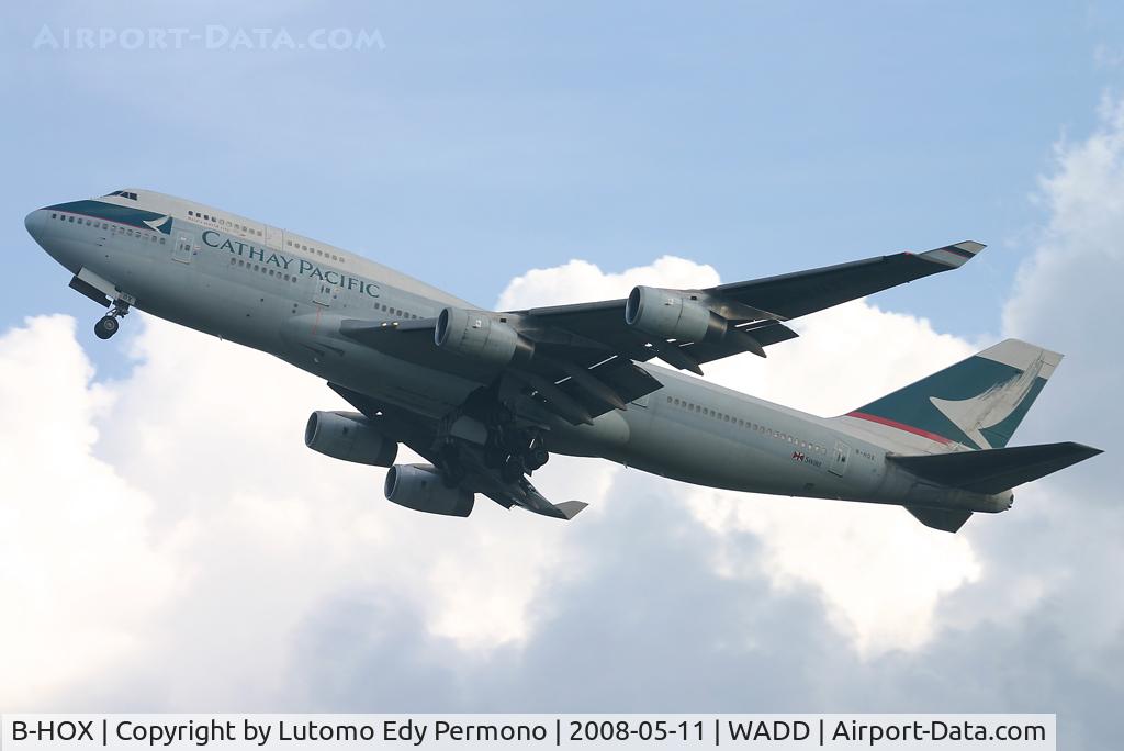 B-HOX, 1991 Boeing 747-467 C/N 24955, Cathay Pacific