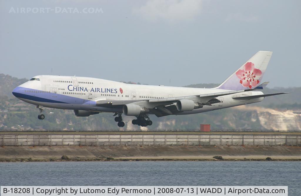 B-18208, 1998 Boeing 747-409 C/N 29031, China Airlines