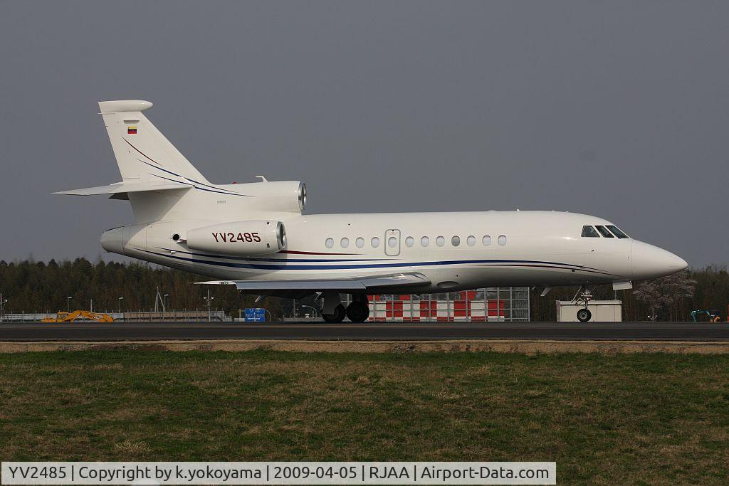 YV2485, Dassault Falcon 900EX C/N 196, First Vist to NRT