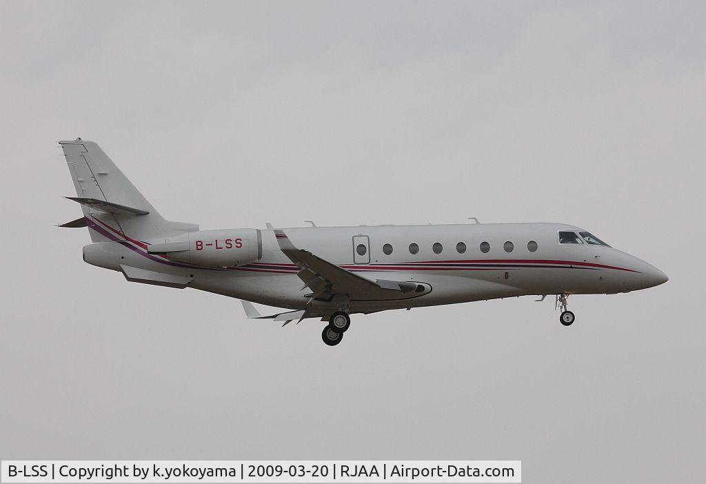 B-LSS, 2008 Gulfstream Aerospace G200 C/N 210, First Vist to NRT