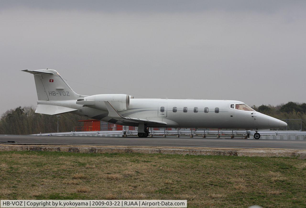 HB-VOZ, 1999 Learjet 60 C/N 60-148, First Vist to NRT