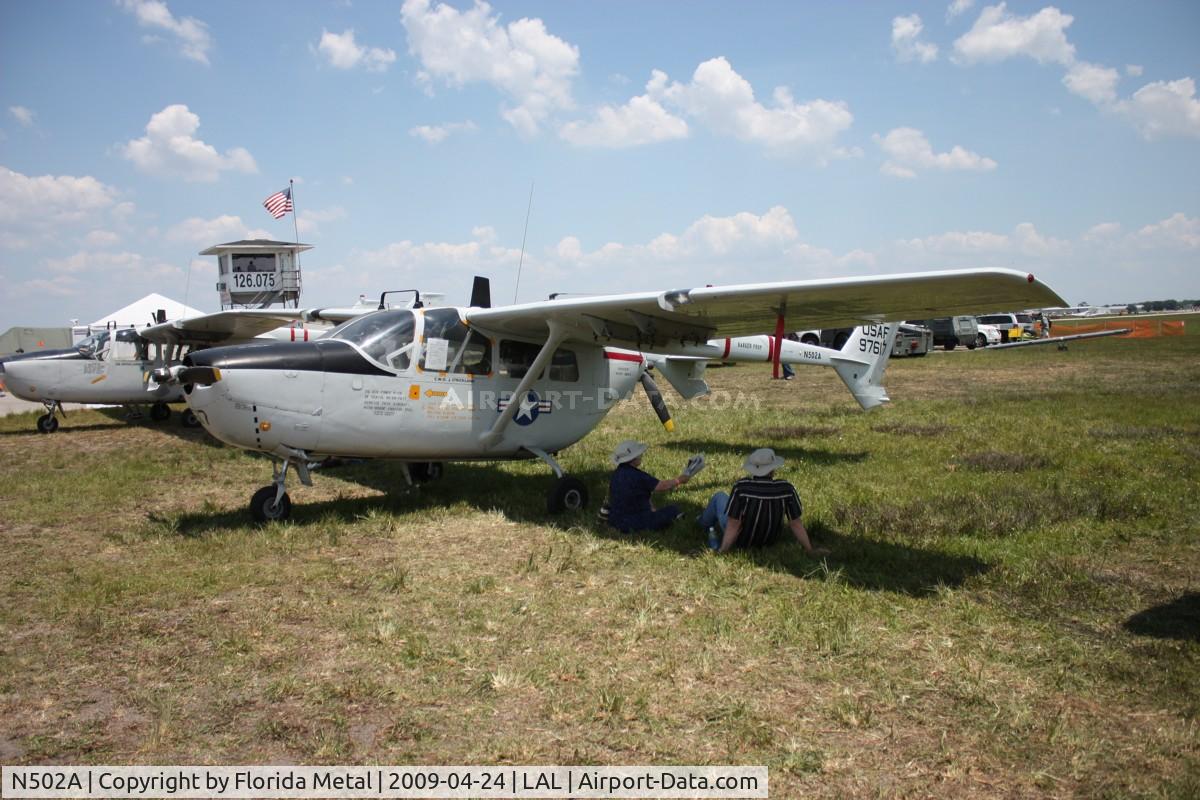 N502A, 1969 Cessna M337B (O-2A) Super Skymaster C/N 337M-0415 (69-7617), Cessna O-2B