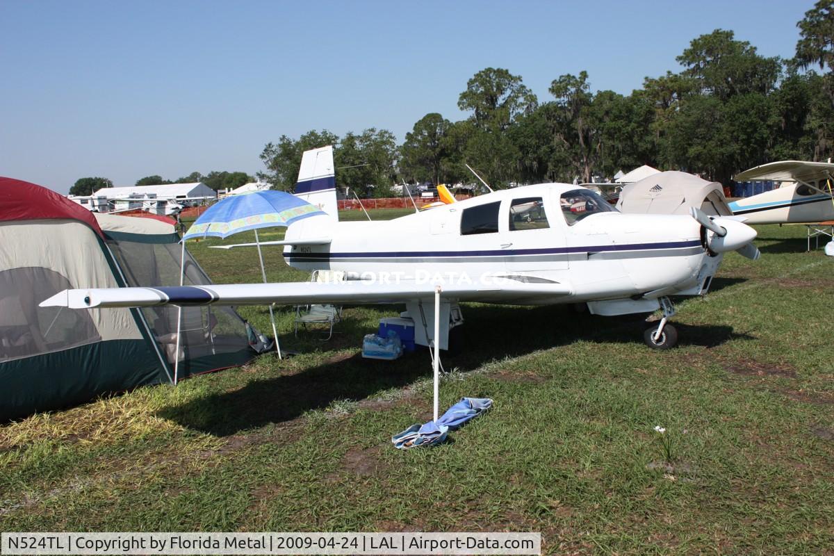 N524TL, 1965 Mooney M20C Ranger C/N 3086, Mooney M20C