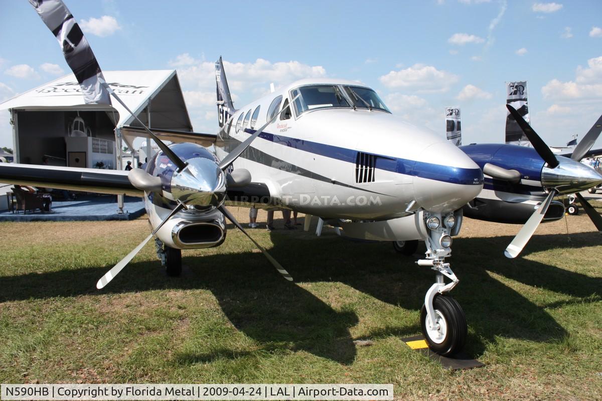 N590HB, Hawker Beechcraft C90GTI King Air C/N LJ-1934, Beech C90GTI