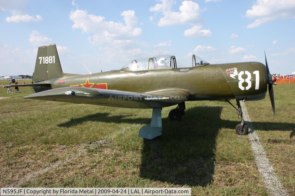 N595JF, 1969 Nanchang CJ-6A C/N 2532051, Nanchang CJ-6A