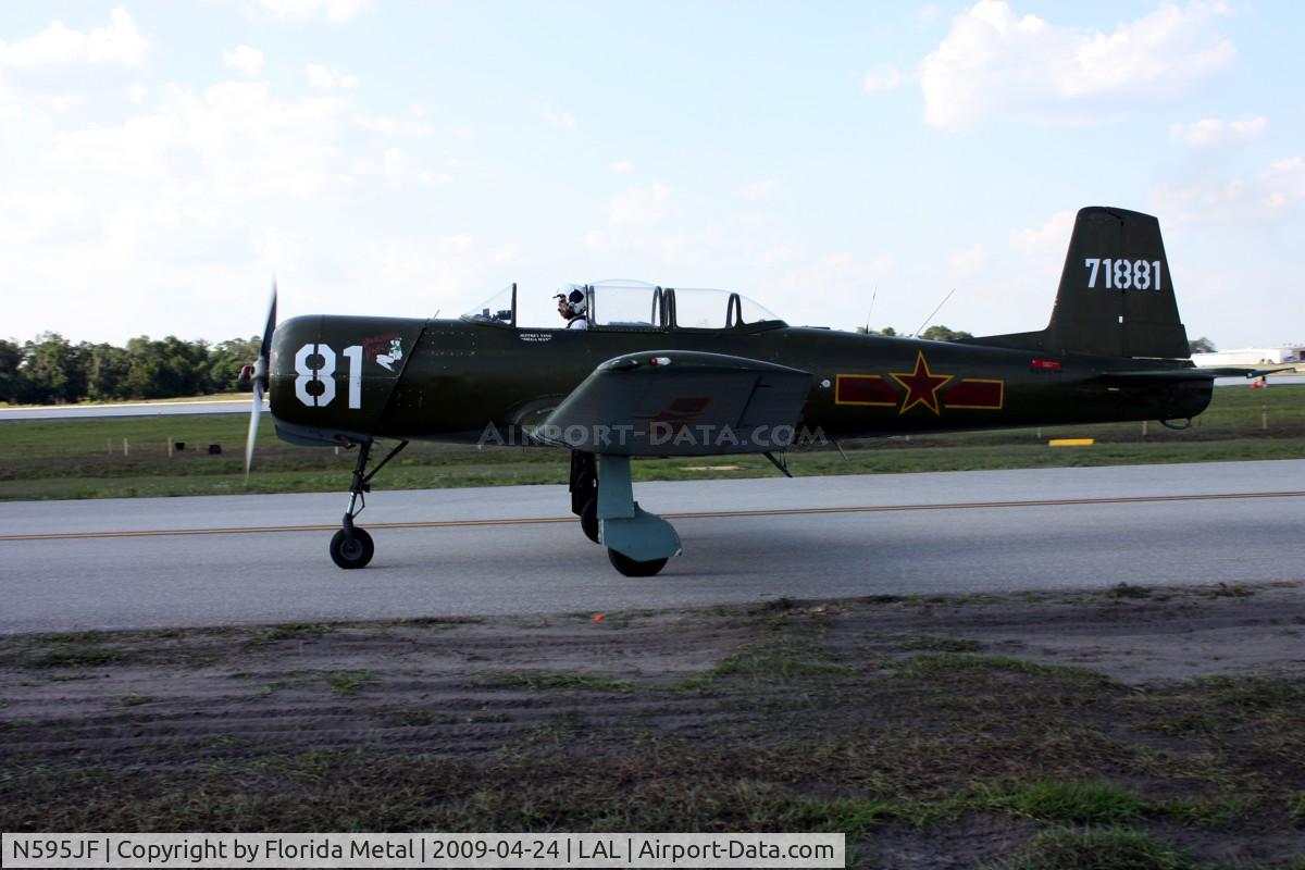 N595JF, 1969 Nanchang CJ-6A C/N 2532051, Nanchang CJ-6A