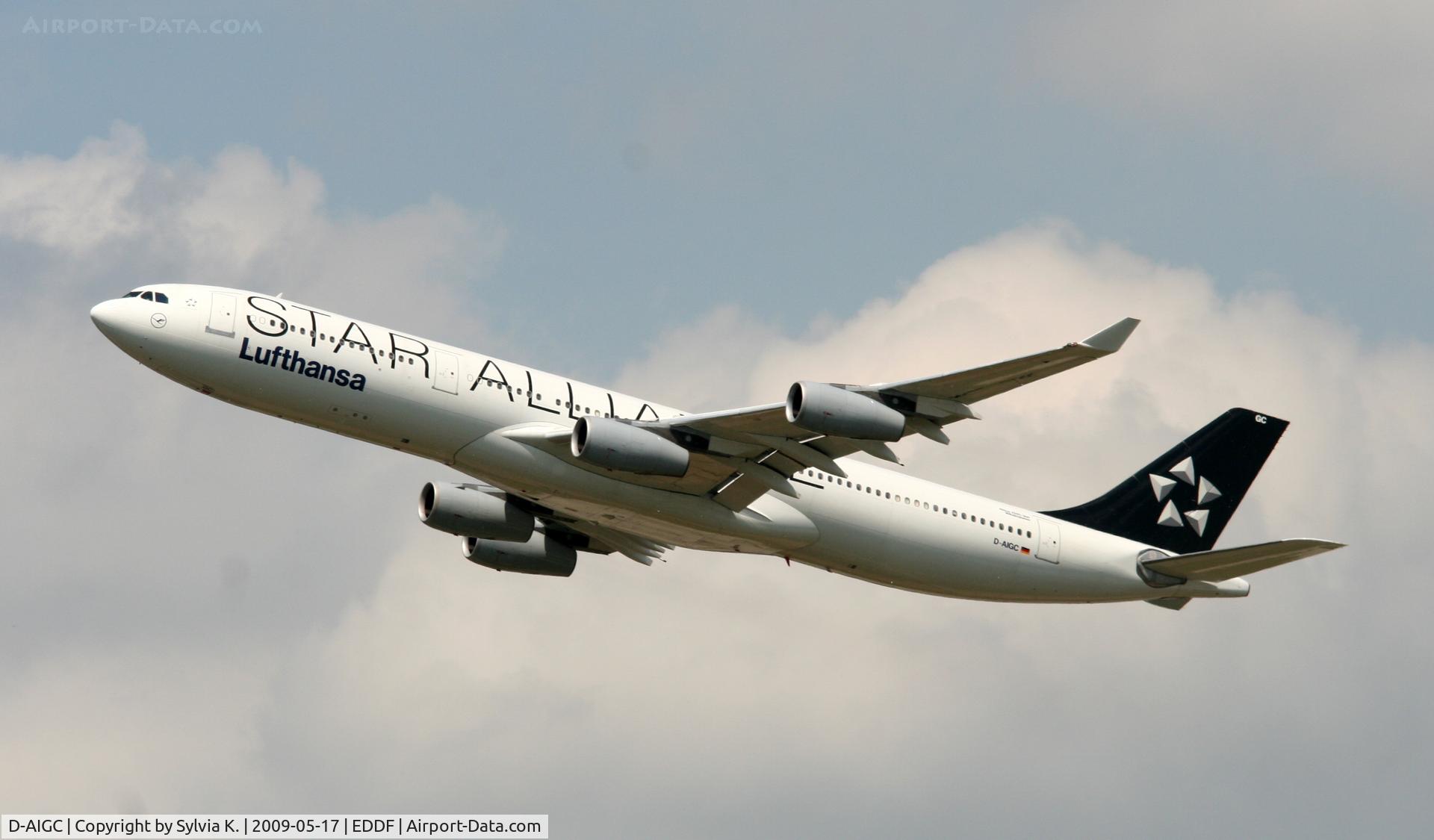 D-AIGC, 1993 Airbus A340-311 C/N 027, Star Alliance - Lufthansa