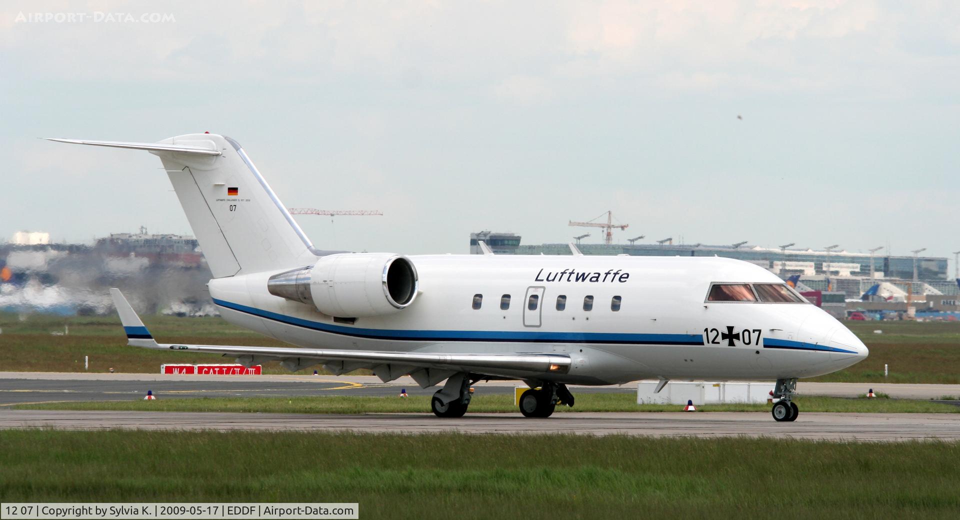 12 07, 1986 Canadair Challenger 601 (CL-600-2A12) C/N 3059, BRD - Luftwaffe