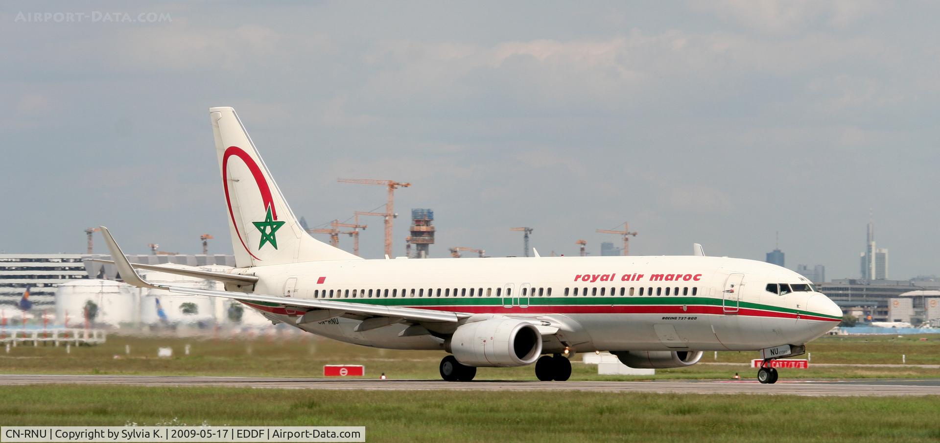 CN-RNU, 2002 Boeing 737-8B6 C/N 28987, Royal Air Maroc