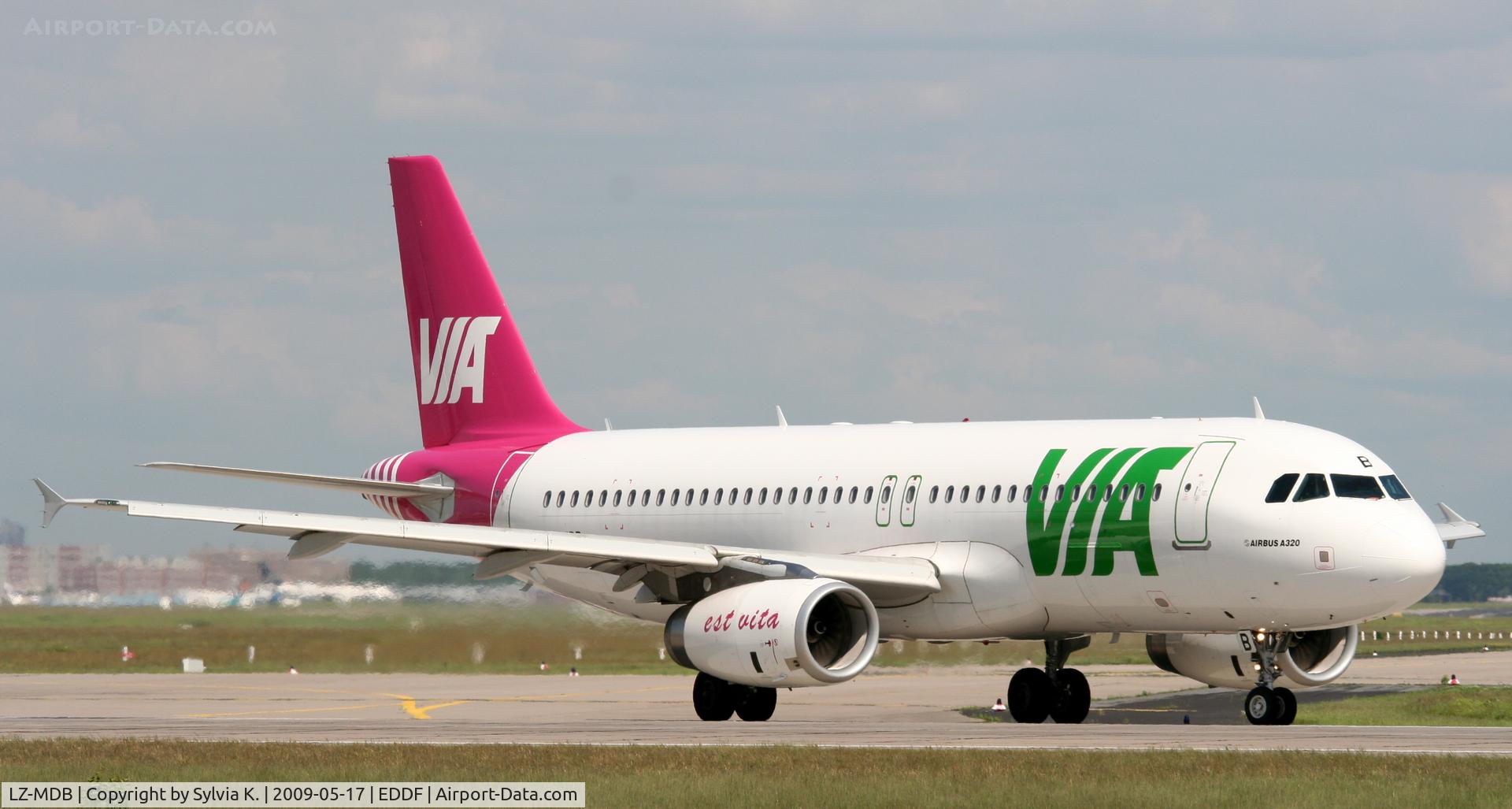LZ-MDB, 2007 Airbus A320-214 C/N 3125, VIA