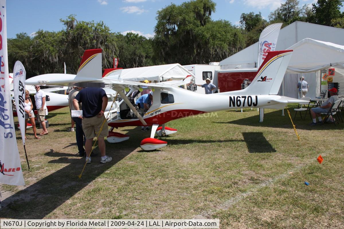 N670J, 2008 Jabiru J170-SP C/N 186, Jabiru J170SP