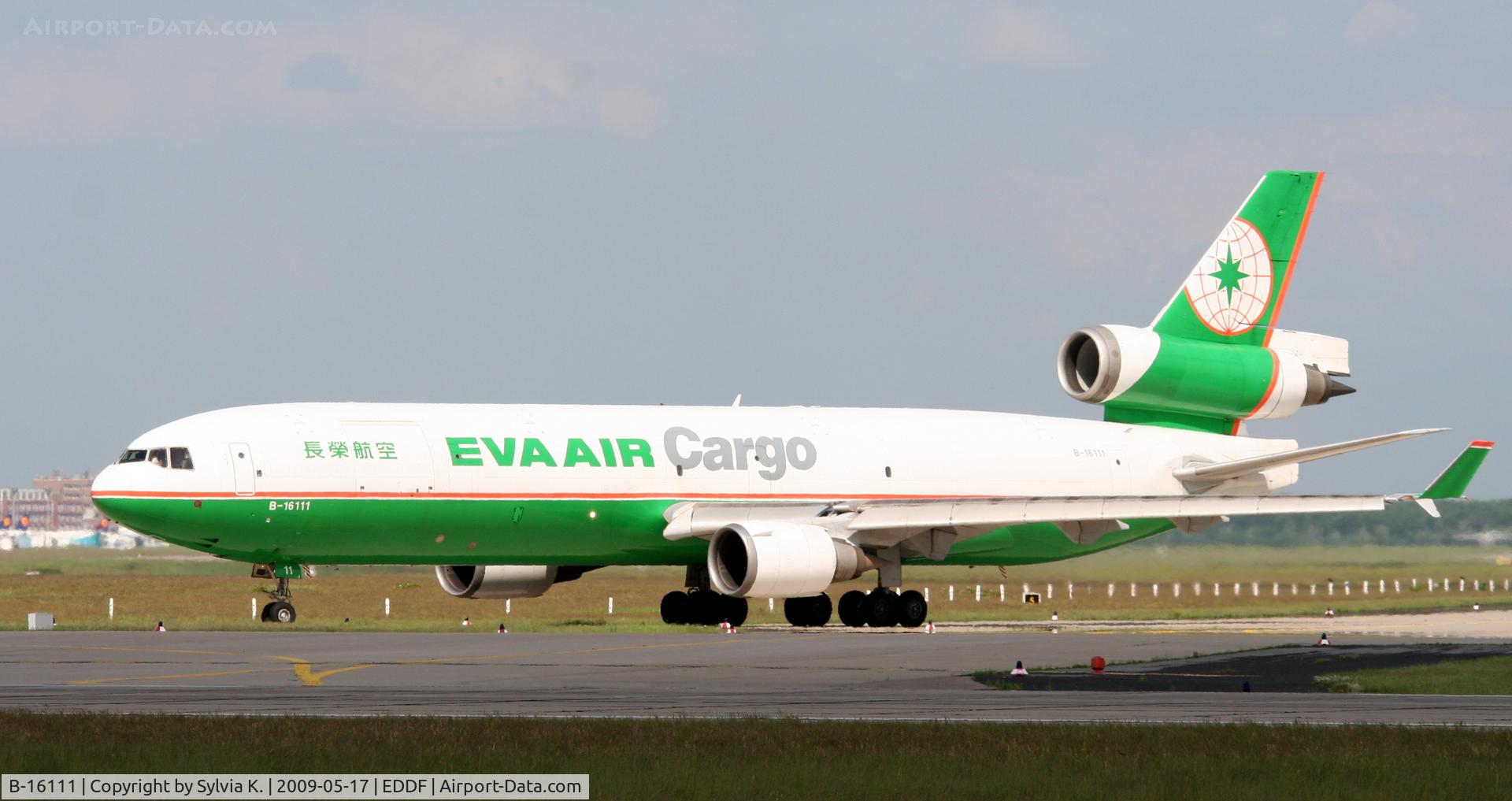 B-16111, 1998 McDonnell Douglas MD-11F C/N 48787, Eva Air Cargo