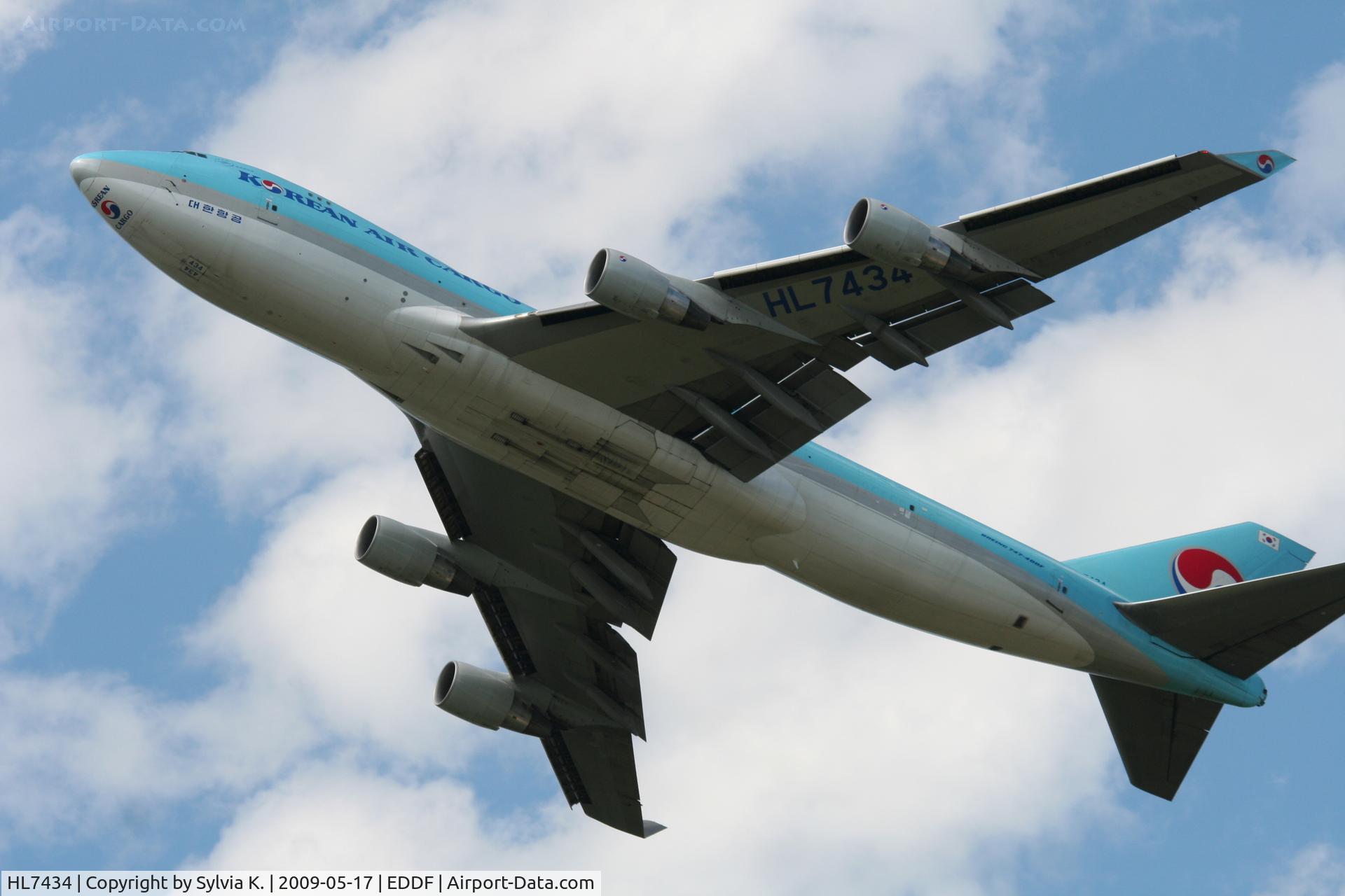 HL7434, 2002 Boeing 747-4B5F/SCD C/N 32809, Korean Air Cargo