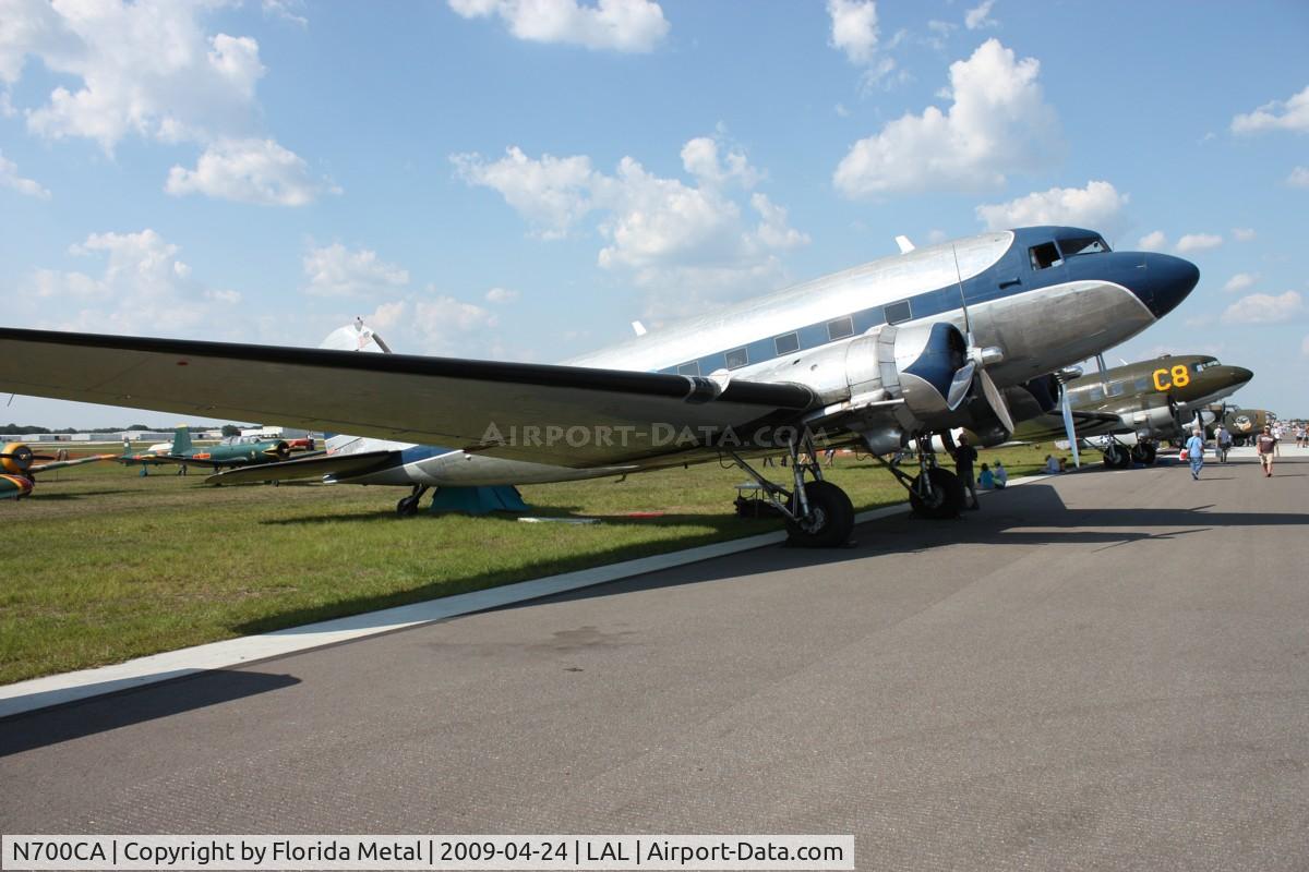 N700CA, 1943 Douglas DC-3C (C-47A-10-DK) C/N 12438, DC-3