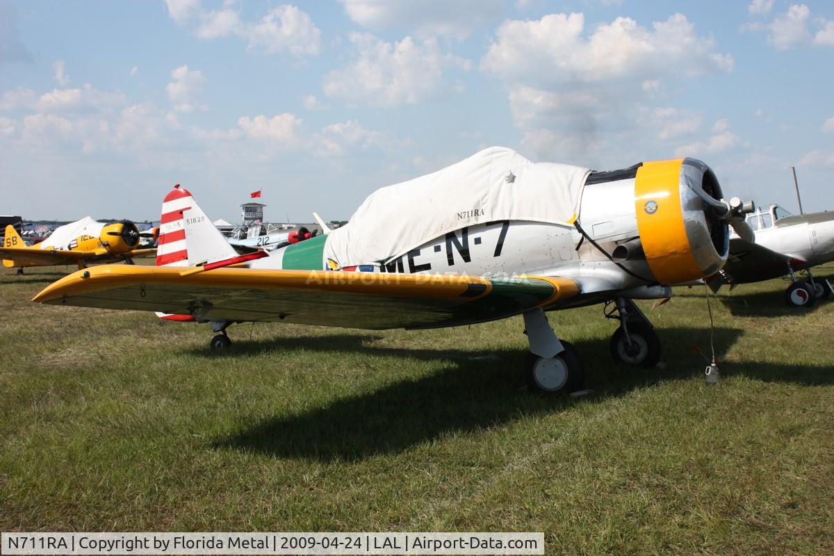 N711RA, 1943 North American SNJ-5C Texan Texan C/N 88-14800, SNJ-5