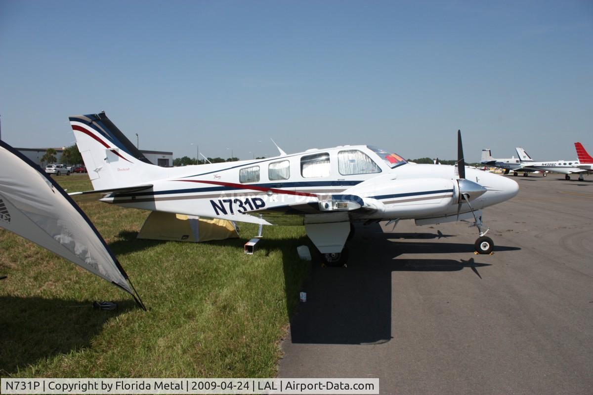 N731P, 2001 Raytheon Aircraft Company 58 C/N TH-1997, Beech 58 Baron