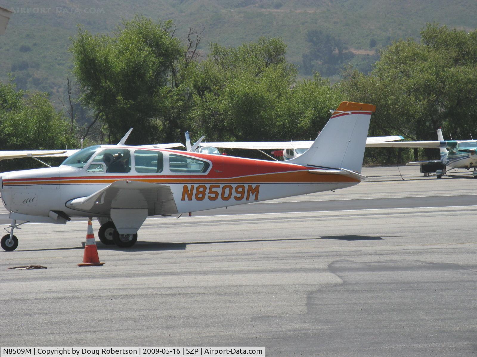 N8509M, 1963 Beech 35-B33 Debonair C/N CD-626, 1963 Beech 35 B33 DEBONAIR, Continental IO-470-J 225 Hp. taxi