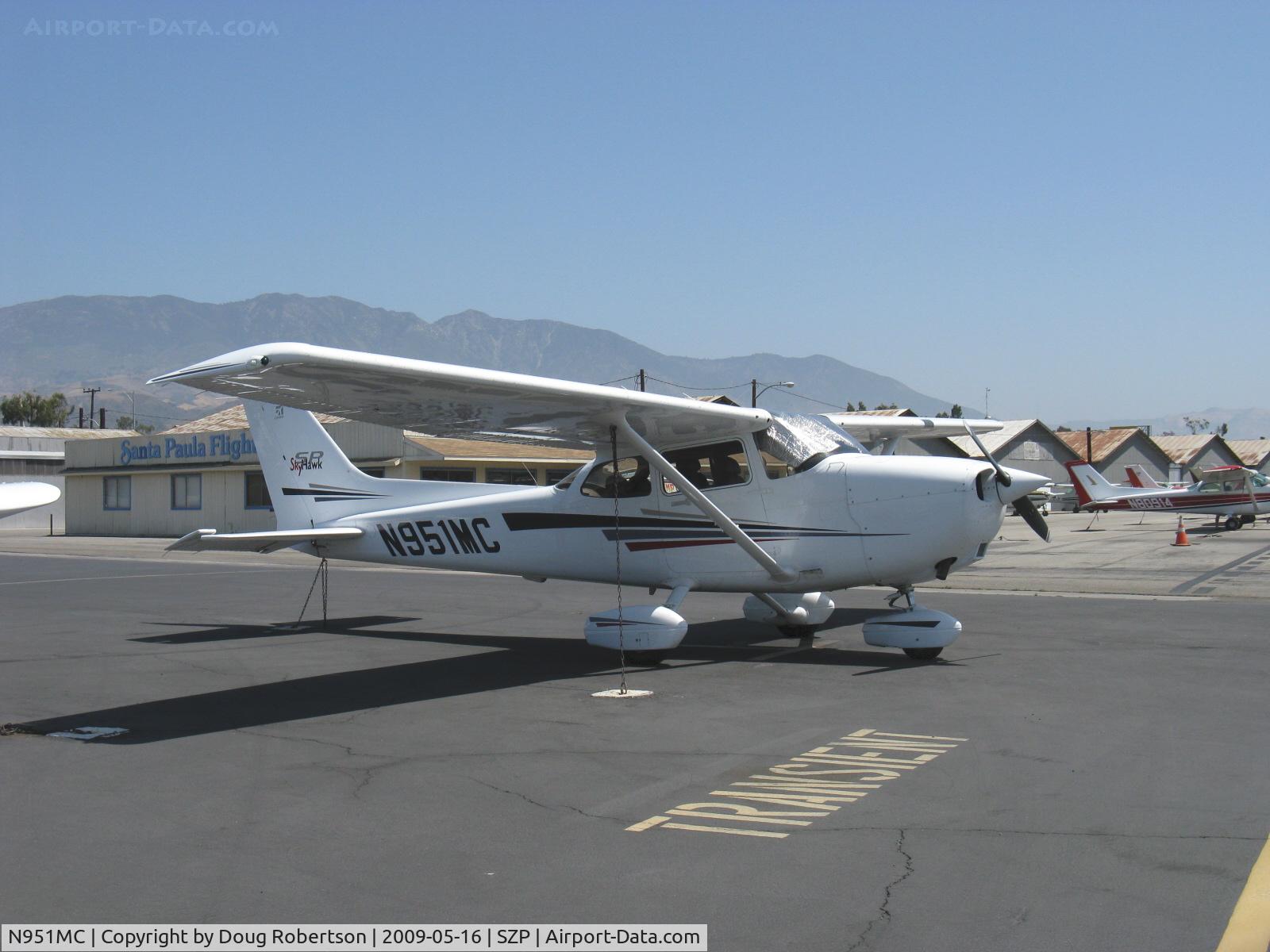 N951MC, 2001 Cessna 172S C/N 172S8951, 2001 Cessna 172S SKYHAWK SP, Lycoming IO-360-L2A 180 Hp