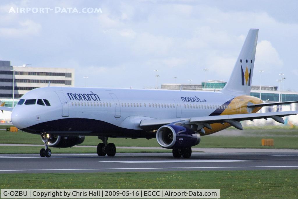 G-OZBU, 2008 Airbus A321-231 C/N 3575, Monarch